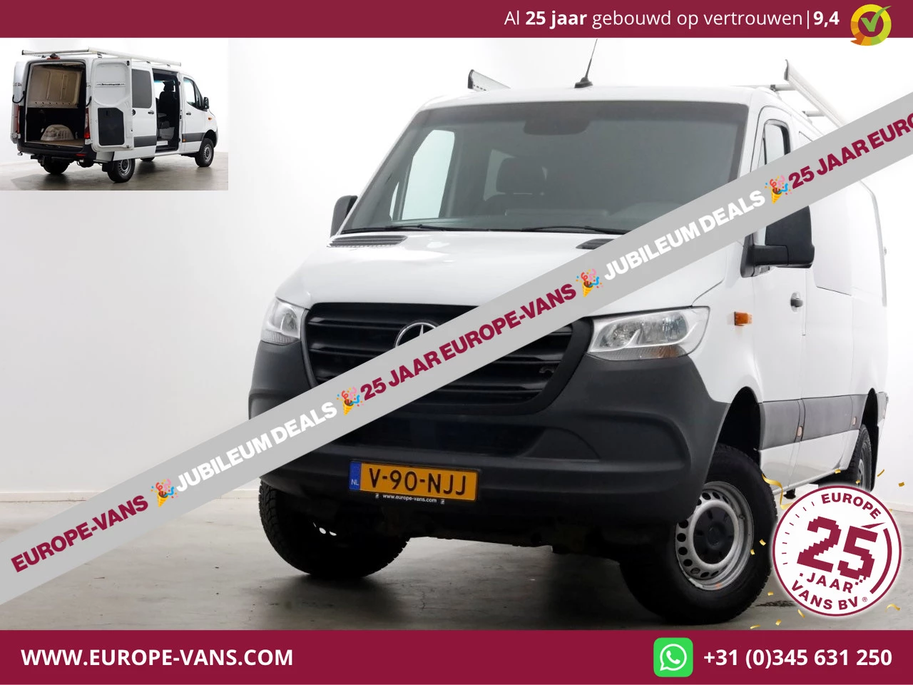 Mercedes-Benz Sprinter 2021 - 316 CDI 163pk 7G Automaat L2H1 D.C. 4x4 ZG3 Airco/Navi/Camera 12-2021 obrázek 1