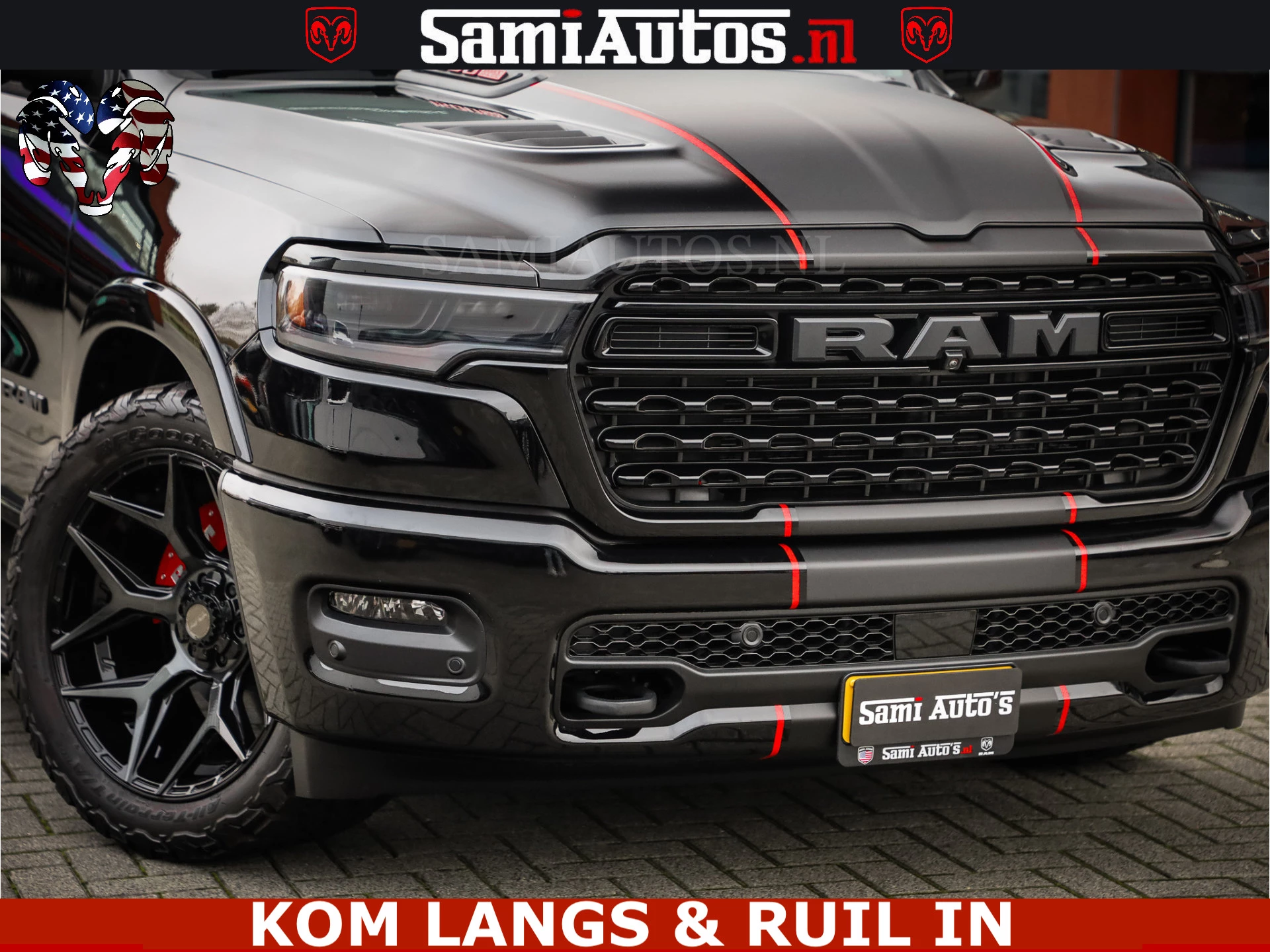 Dodge Ram 1500 2024 - Limited Night H.O 540HP 706Nm | Massage + Full Option | De Meest Luxe en Volle Pick-Up in zijn Klasse | Bild 8