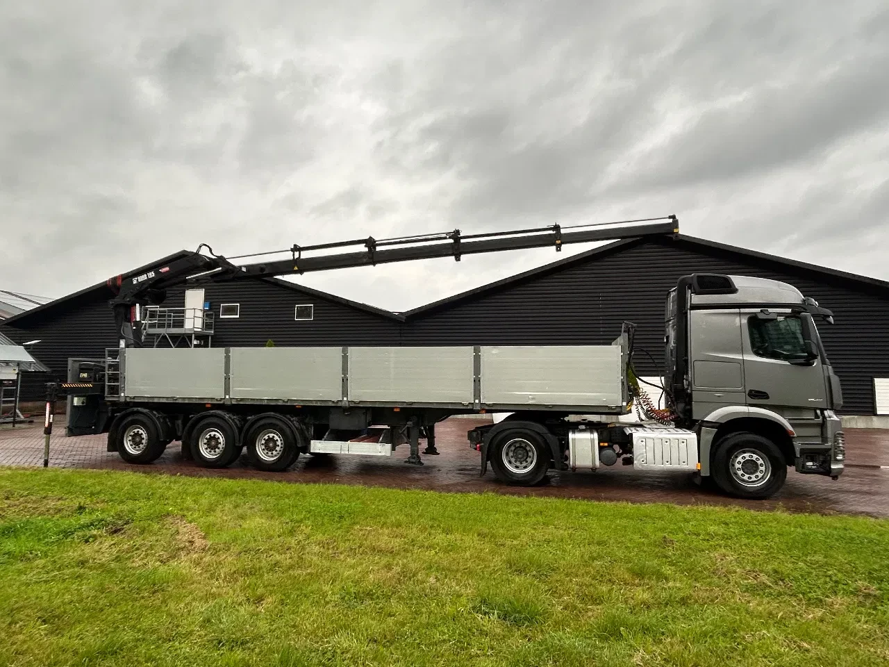 Fruehauf 2005 - oplegger 39 ton HIAB 195-4 afbeelding 15