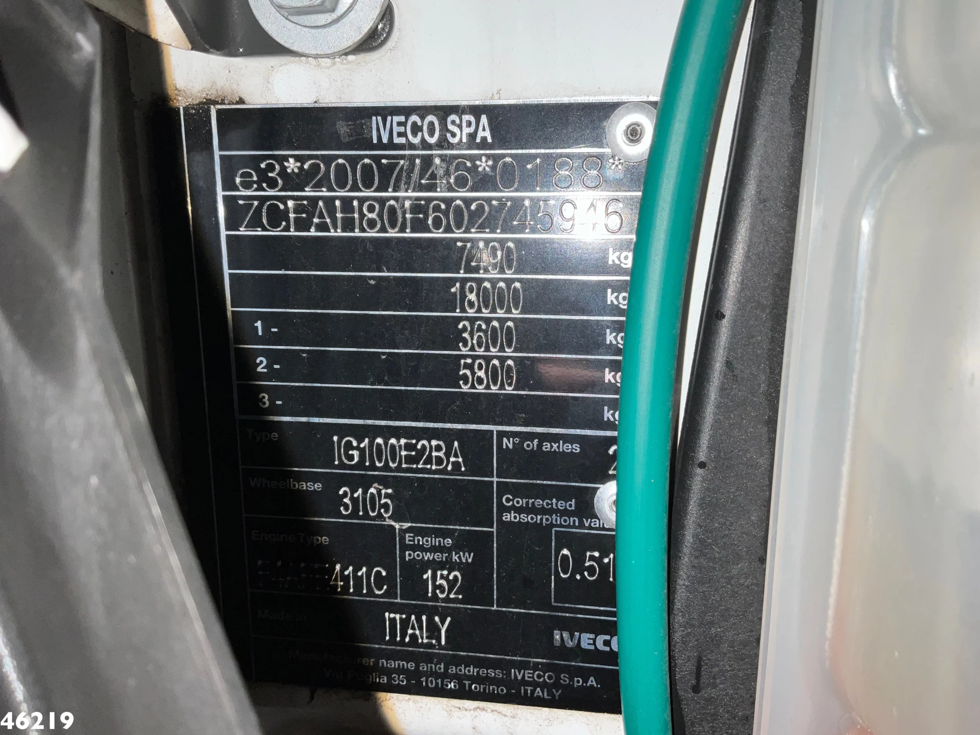 Iveco Eurocargo 2024 - ML80E21K Meiller 4m³ kipper Just 14.241 km! imagem 23