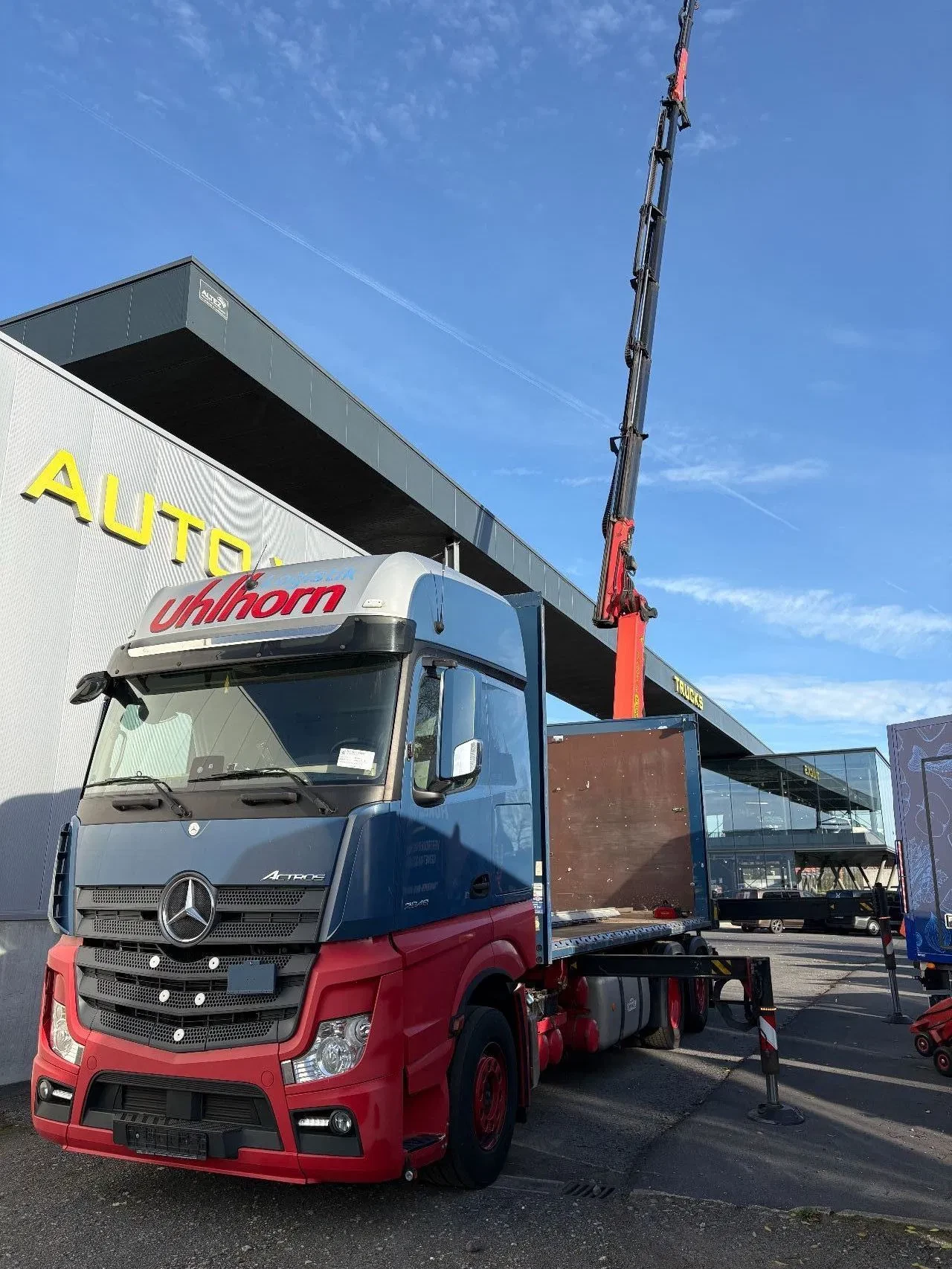 Mercedes-Benz Actros 2018 - 2548 6X2 *Palfinger crane*Cruise control*Airco* afbeelding 2