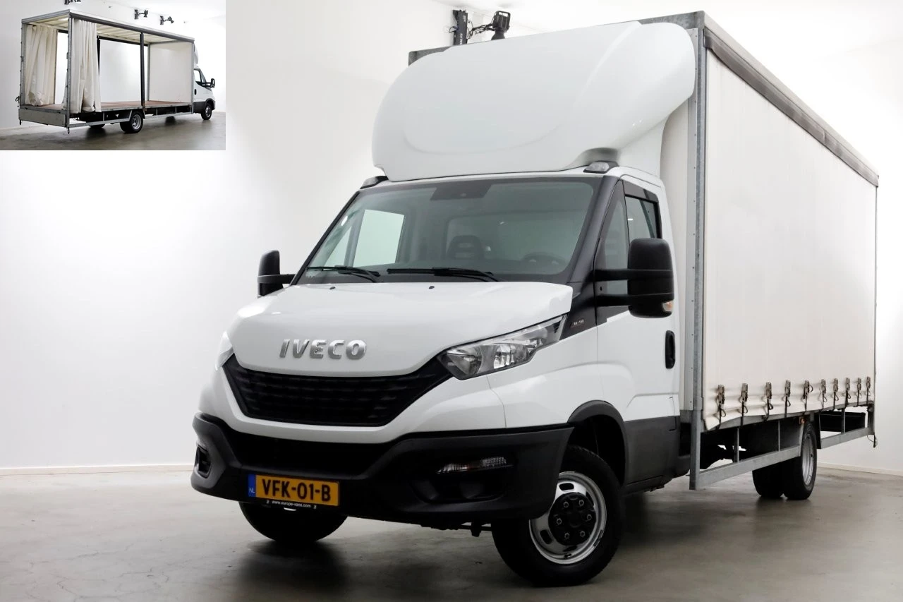 Iveco Daily 2020 - 50C16 3.0 160pk E6 WB475 XXXL Bakwagen met schuifzeilen L605cm 02-2020 afbeelding 1