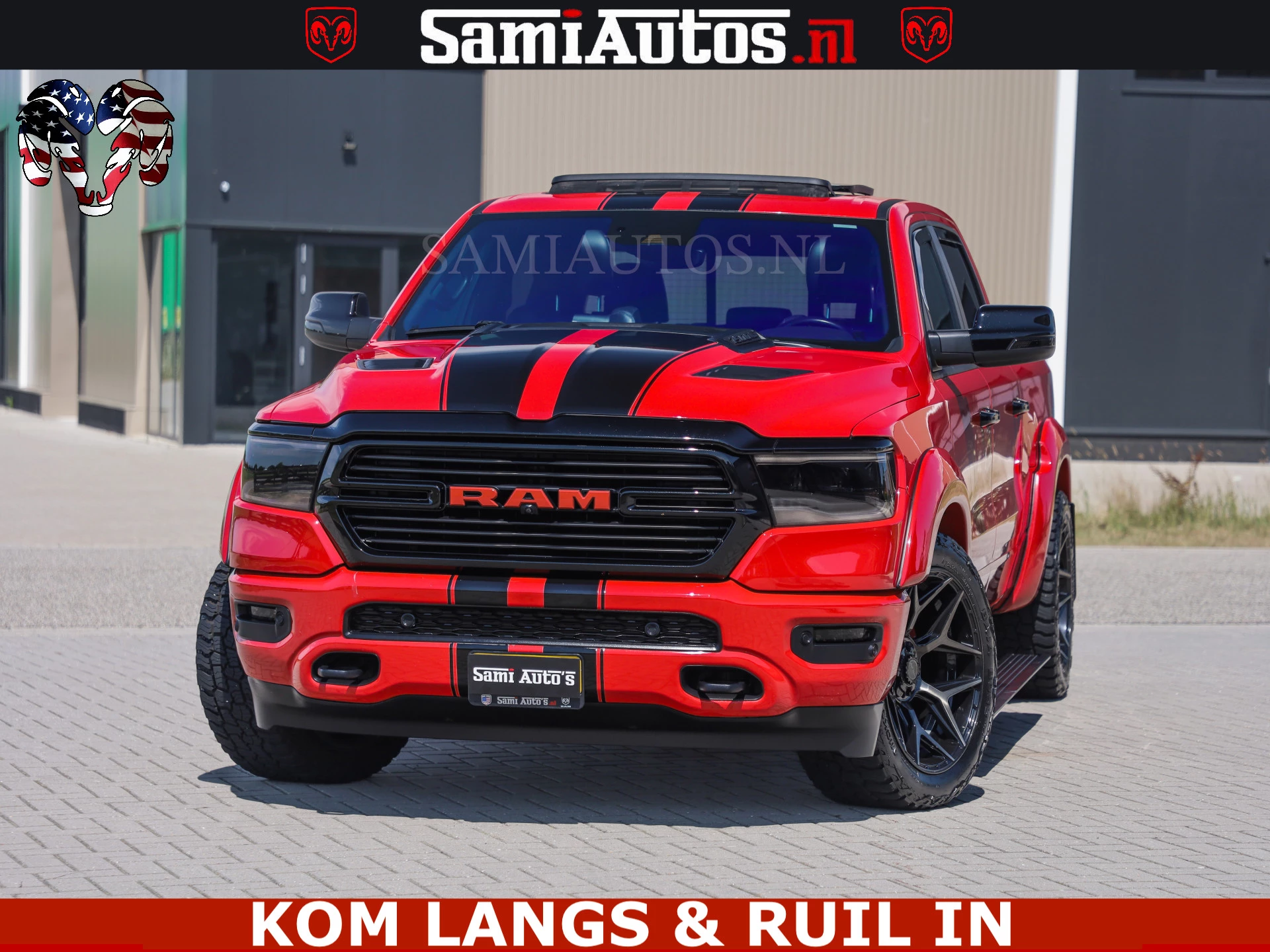 Dodge Ram Pick-Up 2024 - GT TRX PACK | 5.7 V8 HEMI | FLAME RED | HULK PACK | LUCHTVERING | MEGA DIK | DC | afbeelding 32