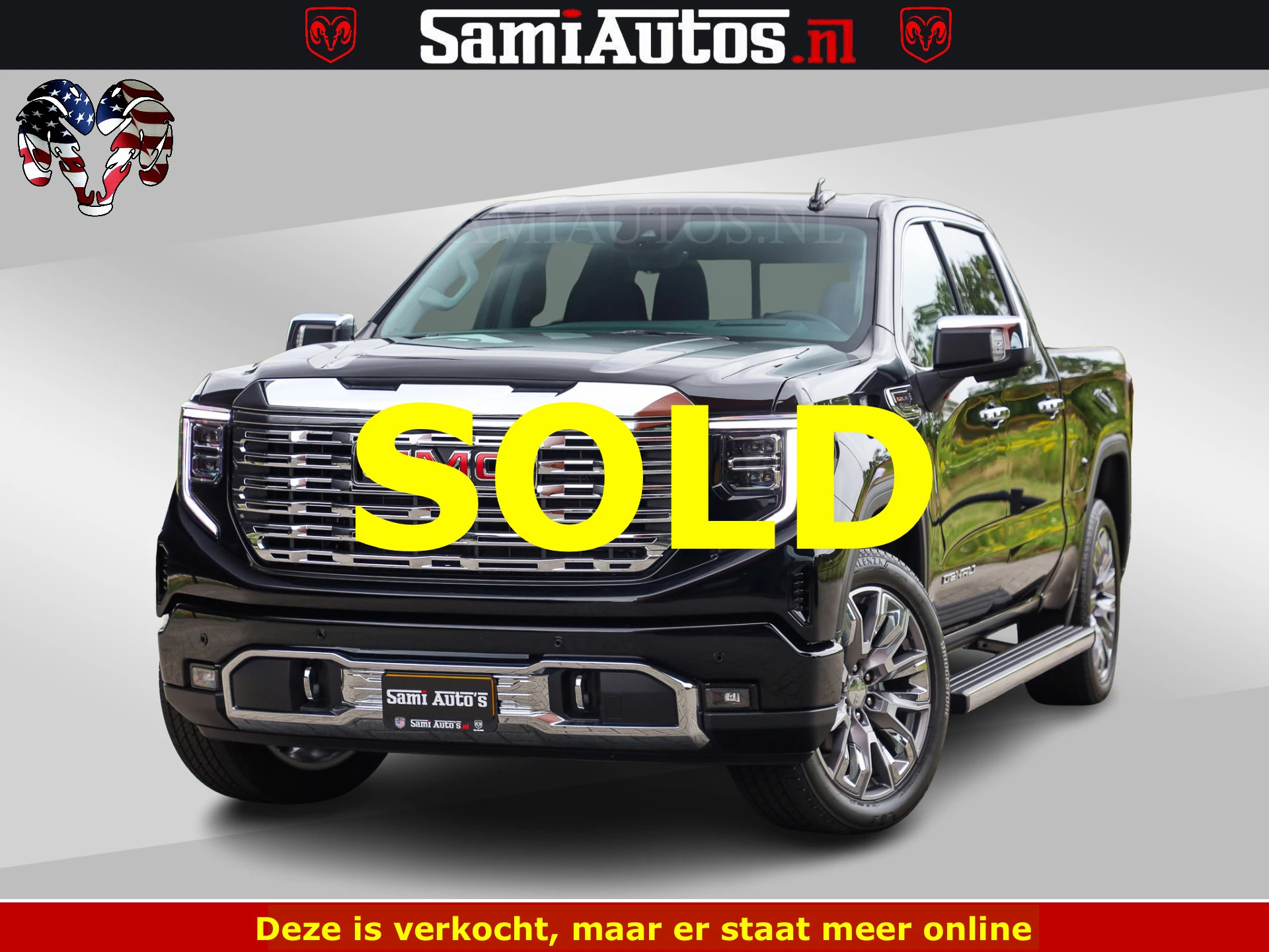 GMC Sierra 2024 - DENALI | All-In Prijs | 6,2 V8 Full Option | De Meest Luxe Pick-Up in zijn Klasse | afbeelding 1