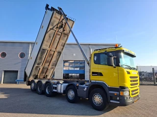 Scania G 2014 - G410 / 10X4 / RETARDER / NL TRUCK / TUV:02-07-2026 / HYVA ASPHHALT TIPPER+SNIP / 28TON / AUTOMATIC / EURO-6 / 2014 zdjecie 3