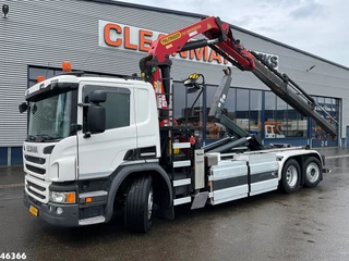 Scania P 2016 - 340 CNG Euro 6 Palfinger 26 Tonmeter laadkraan Just 255.592 km! te koop