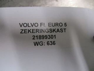 Volvo - 21899301 ZEKERINGSKAST imagem 2 miniatura