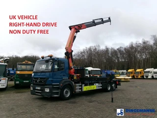 Mercedes-Benz Axor 2529 6x2 RHD + Palfinger PK26002 EH crane 2012 en venta
