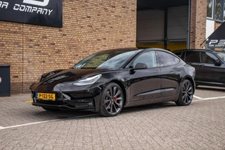 Tesla Model 3 2020 - Performance AWD 75 kWh, SOH 89%, Pano, Leder afbeelding 2 miniatuur