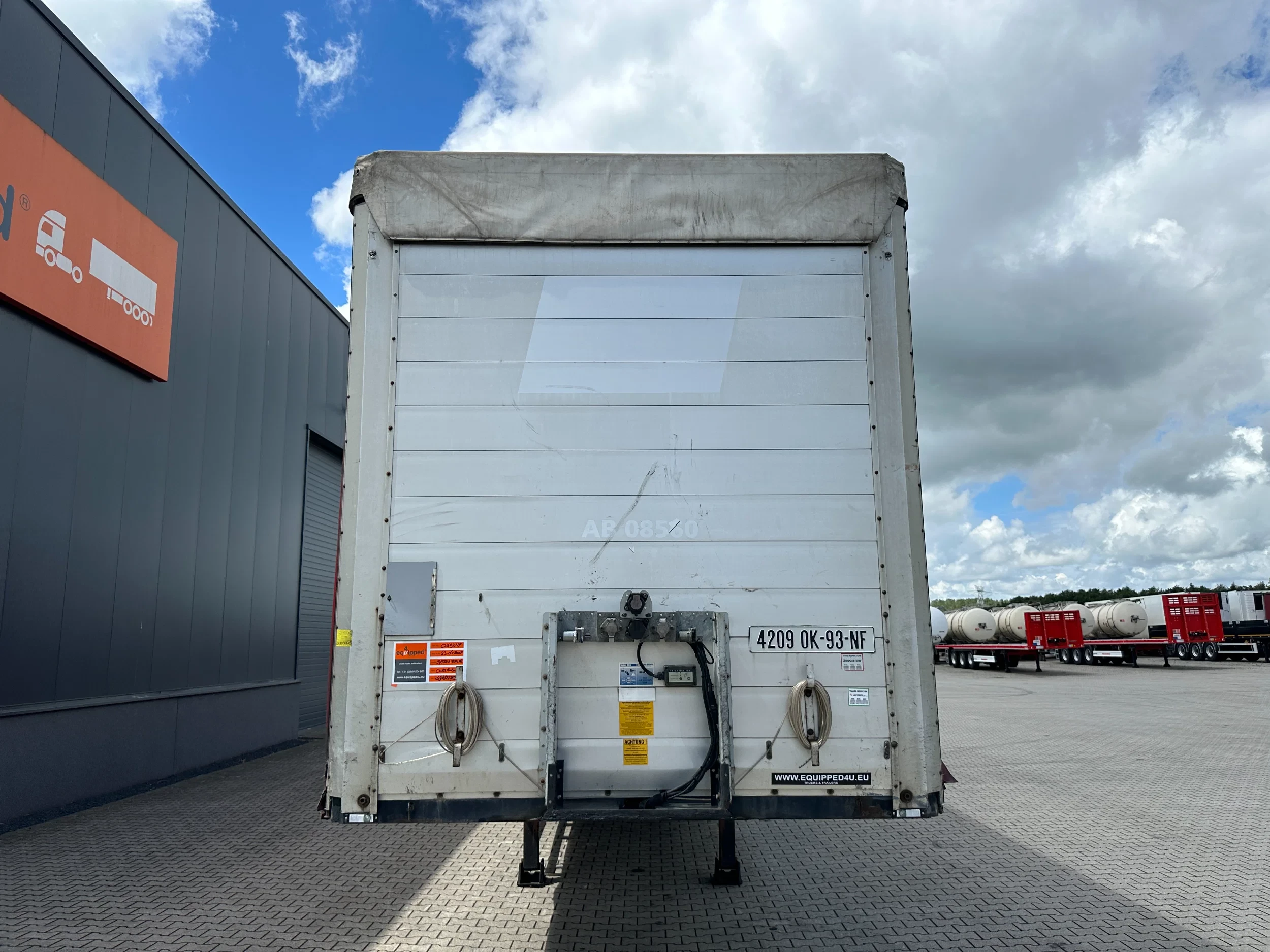 Trailer 2008 - BPW DISC / HARDWOODEN FLOOR / NL-TRAILER / APK: 10-2026 afbeelding 11