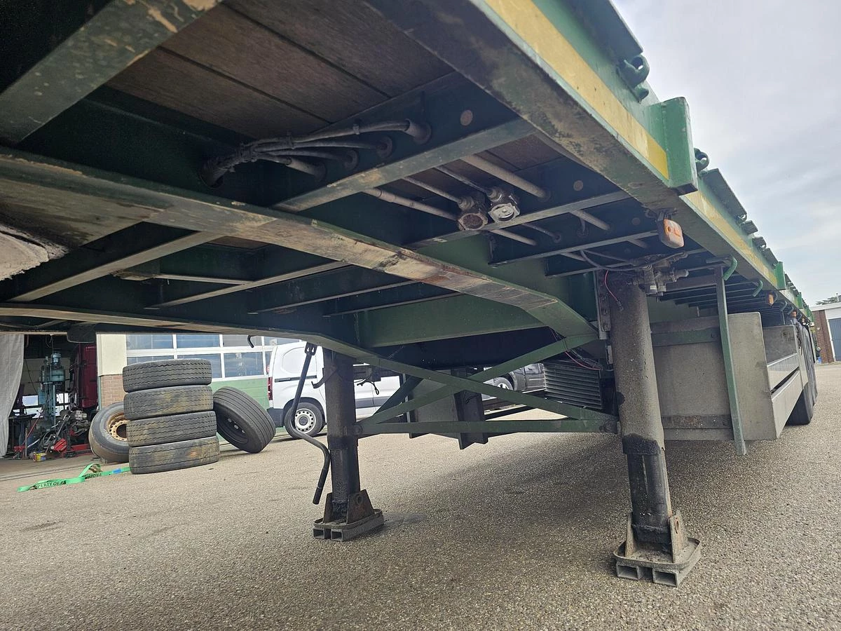 DRACO TXS 339. HEAVY DUTY FLATBED- CONTAINER LOCKS- BPW DRUM . 1999 image 24