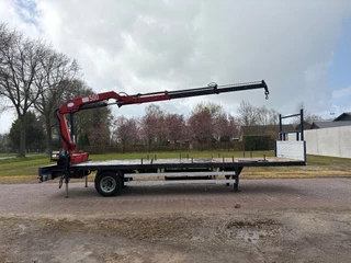 VERHAGEN MV 7000 BE 2004 - Be oplegger 8 TON met HMF kraan bild 3
