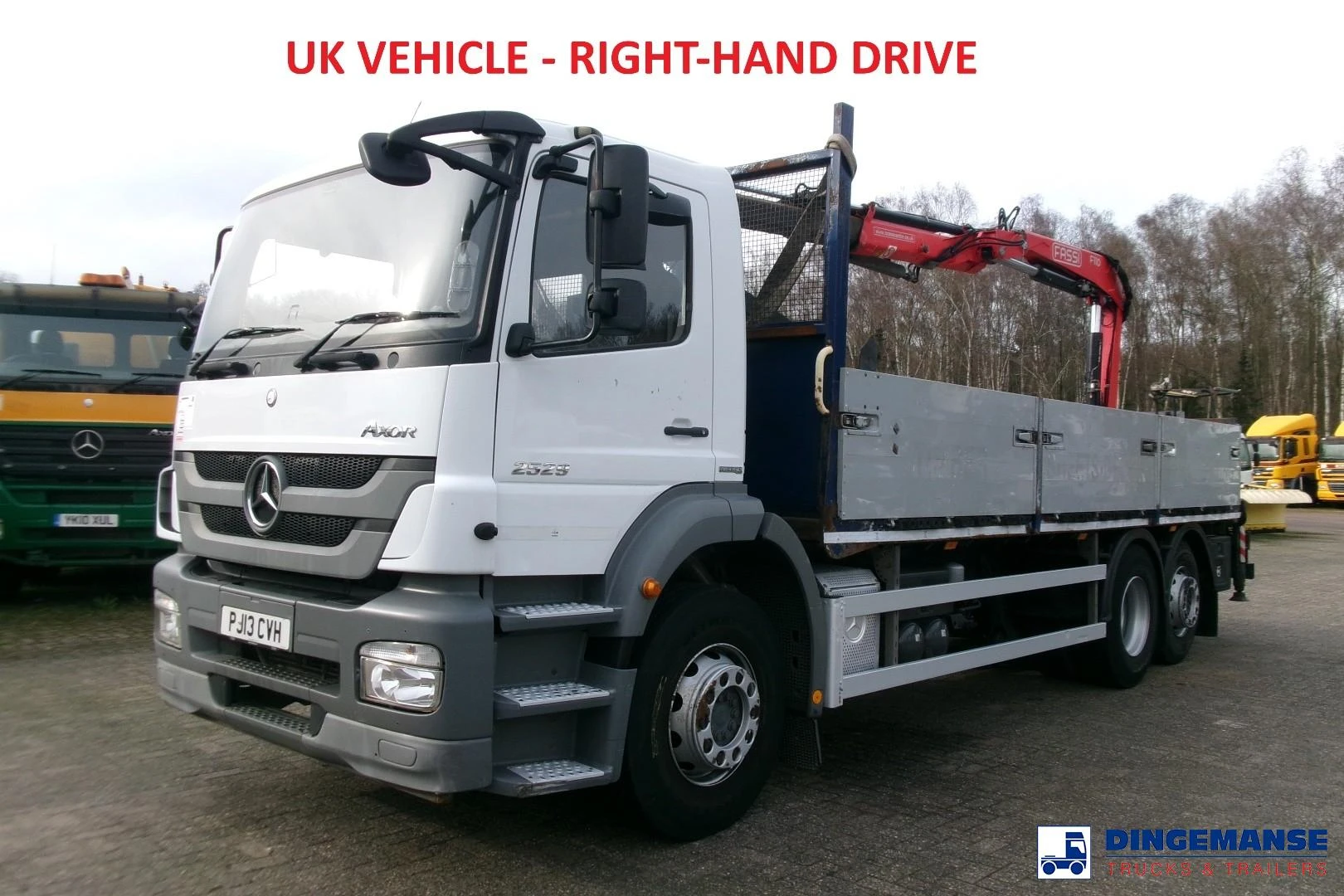 Mercedes-Benz Axor 2529 6x2 RHD + Fassi F110 crane 2013 imagen 1