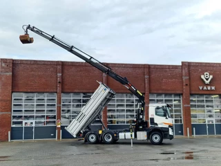 Renault C 2022 - 440 - 6x2*4 - HIAB X Pro 232 Crane - Meiler 3 seite kipper/Tipper - Retarder - Steering axle obrazek 31