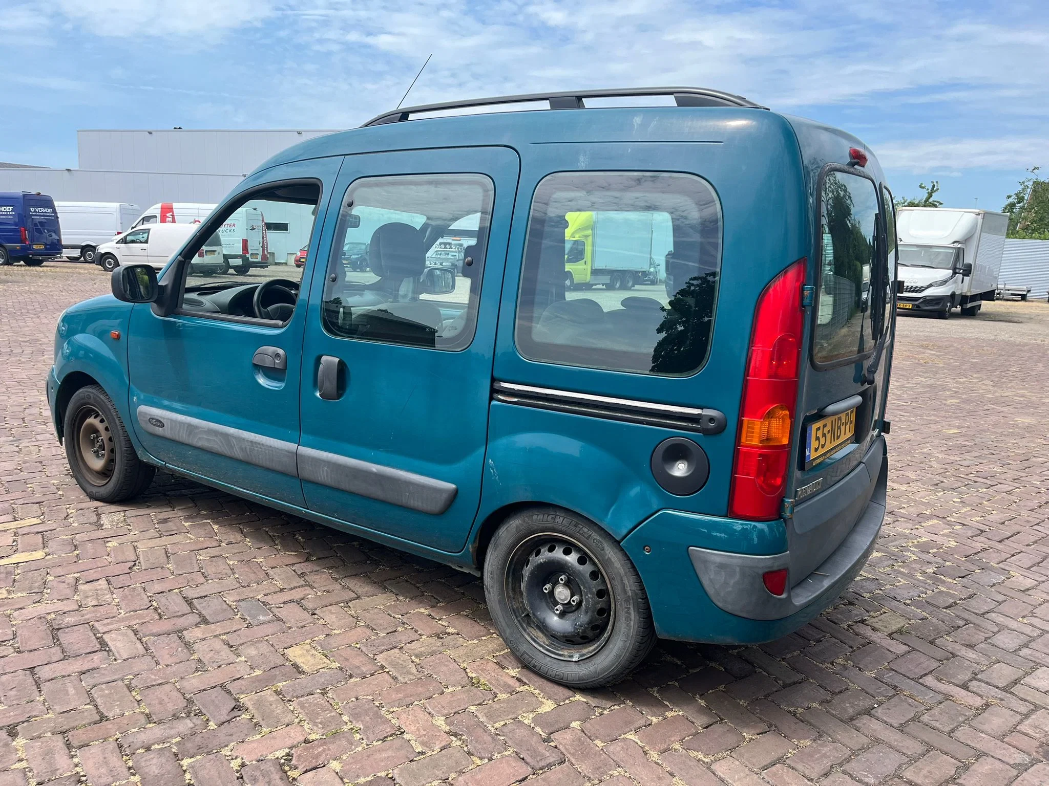 Renault Kangoo 2003 - MARGE-AUTO / ACHTERAS BESCHADIGD afbeelding 11