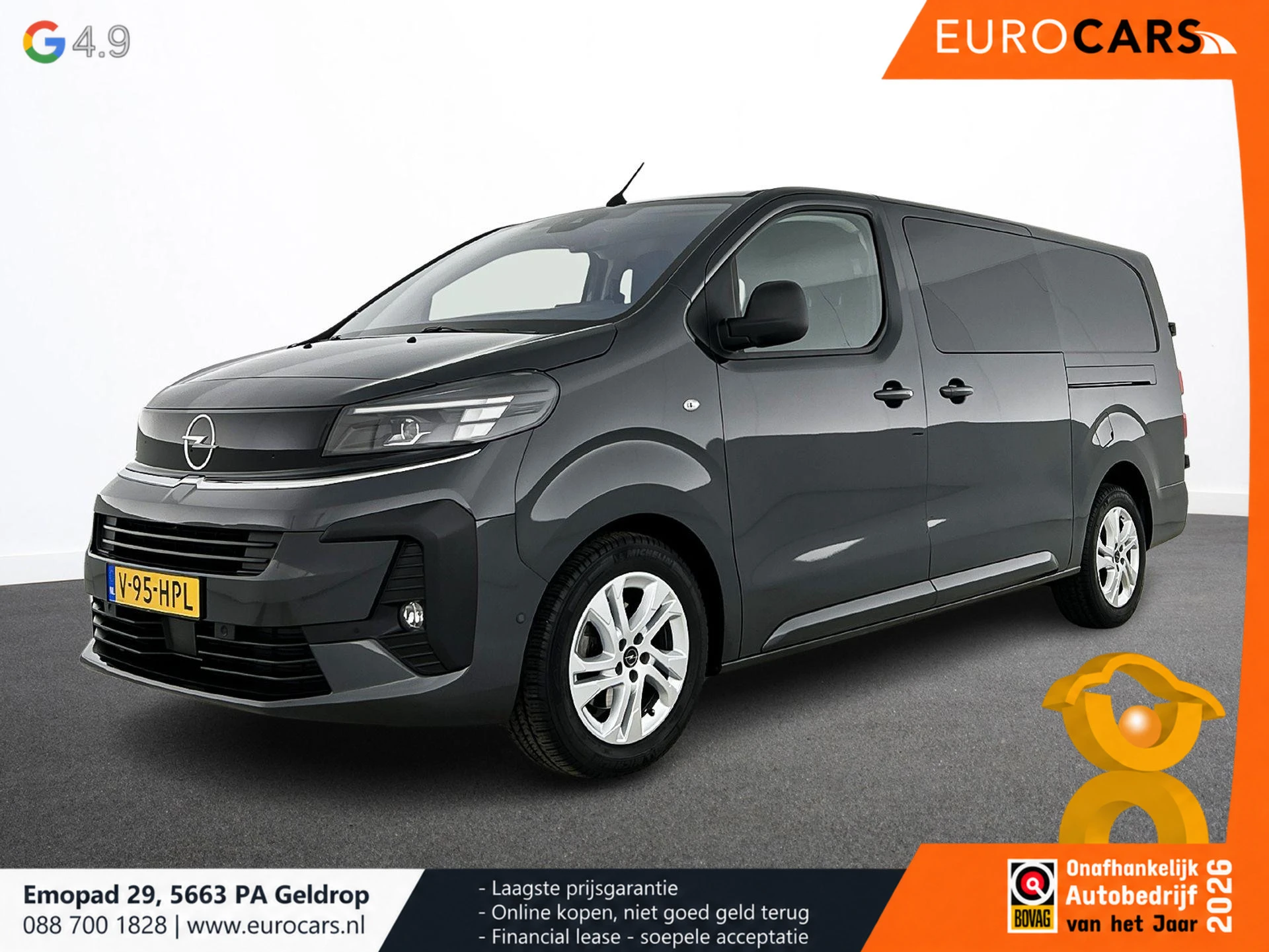 Opel Vivaro 2024 - 2.0 180PK L3 Automaat Dubbele Cabine afbeelding 1