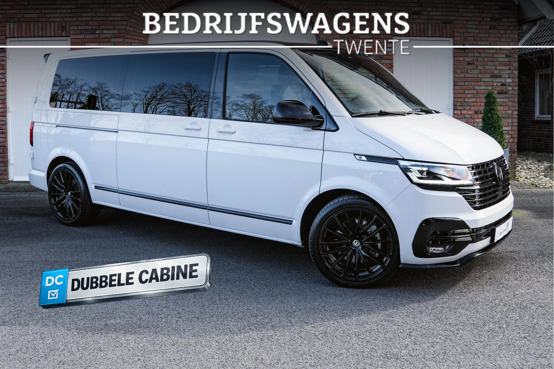 Volkswagen Transporter 2023 - T6.1 204 PK DSG CARAVELLE L2H1 DUB/CAB A-Deuren BWT afbeelding 1