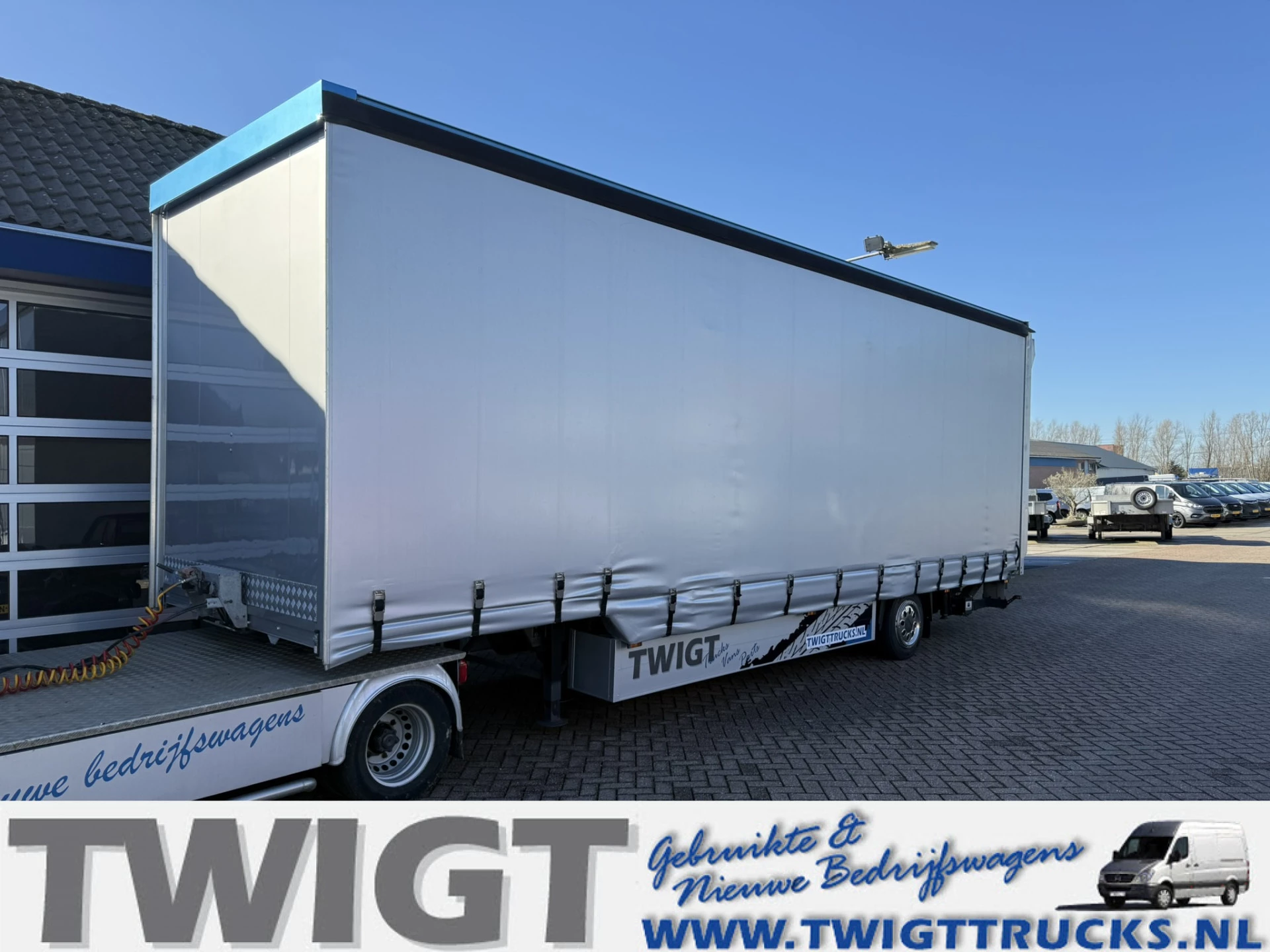 VF MT66TZL1D Schuifzeilen BE-oplegger/Auto transporter 2012 obrázek 1