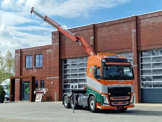 Volvo FH 13.500 6x4 - HMF 1153 K2 crane kran grua - Hydraulic - Lift axle - Euro 6