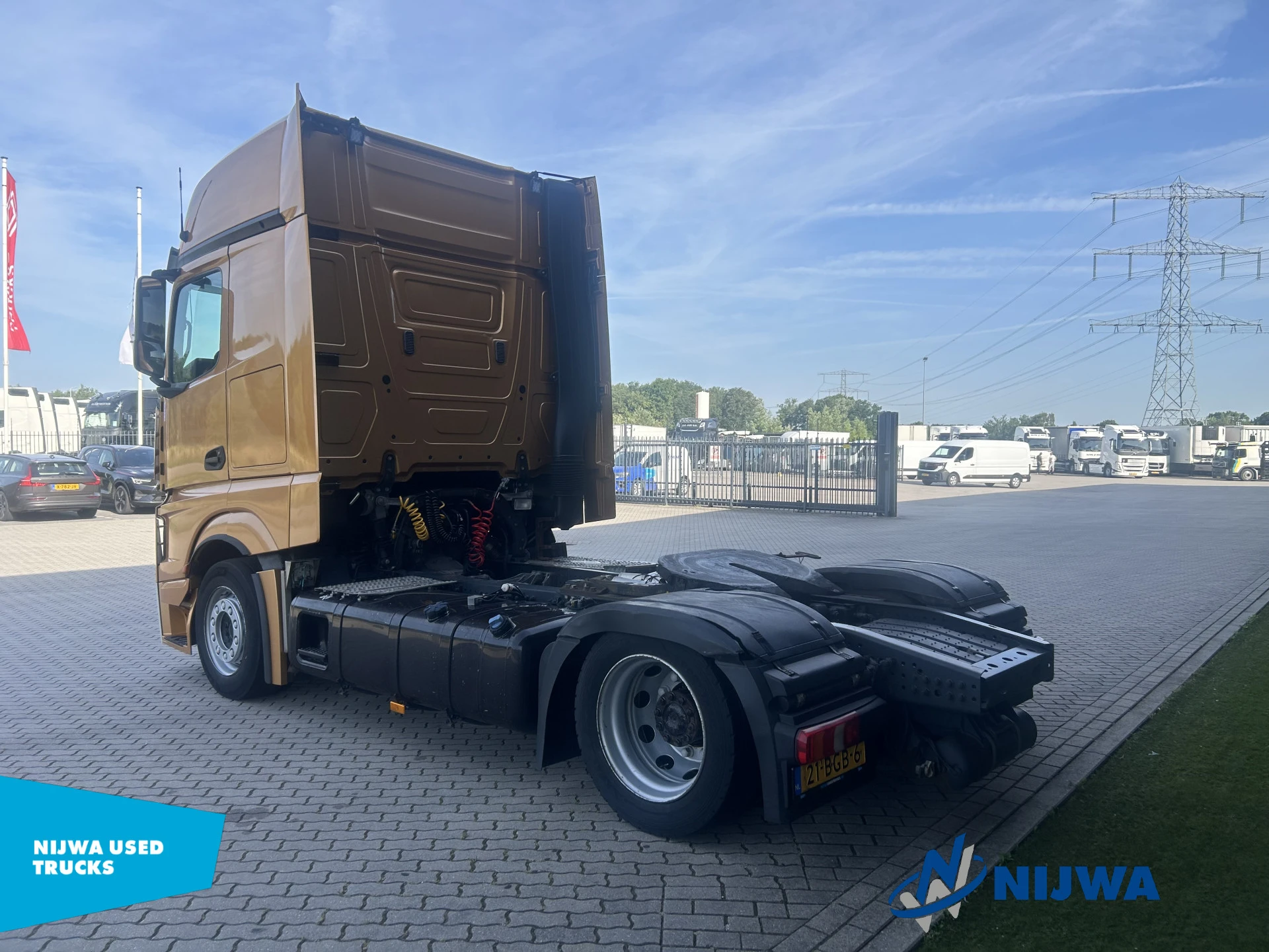 Mercedes-Benz Actros 2015 - 963-4-A 4x2 Hefschotel + Standkachel afbeelding 4