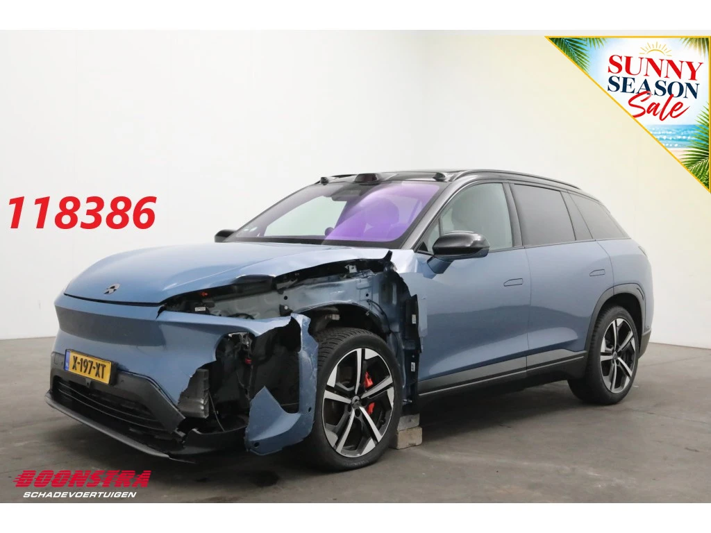NIO EL7 2024 - 100 kWh !Ohne Batterie! HUD ACC Clima Navi Memory Leder SHZ Camera 360° PDC afbeelding 1