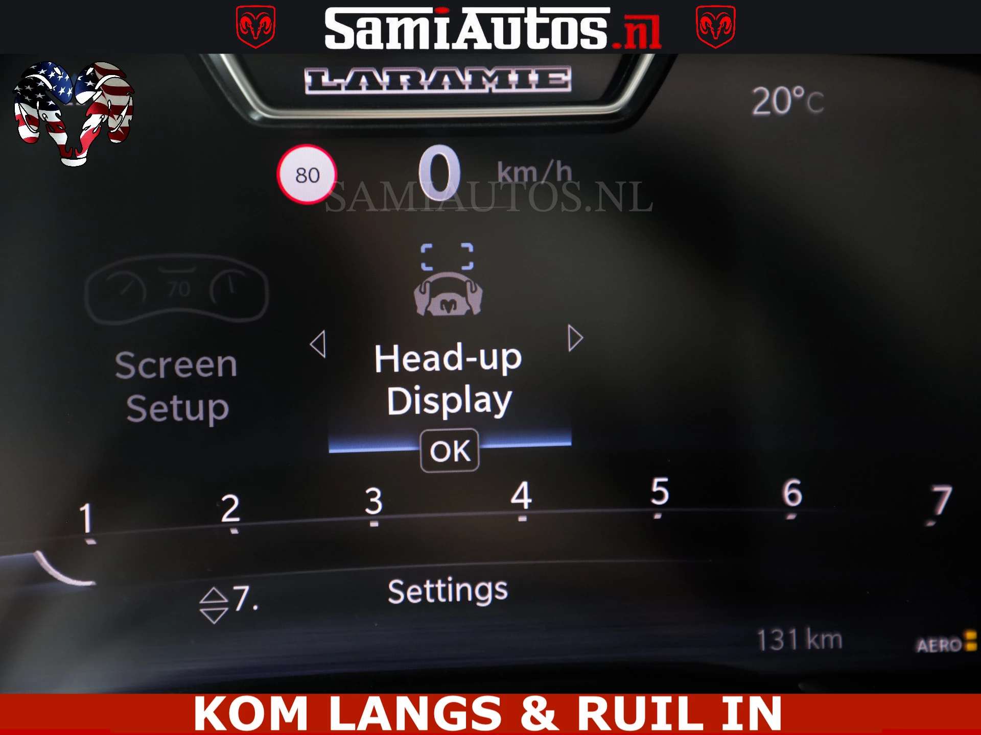 Dodge Ram Pick-Up 2024 - HUD | 420PK | LUCHTVERING | PANO | PASSAGIERSSCHERM | BOM EN BOM VOL | imagen 32