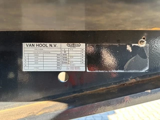 Van Hool N/A 2003 - 20FT Tipping-chassis (20 degrees tipping angle, 24V operated) / ADR (EX/II, EX/III, FL, AT) / SAF discbrakes / 2 liftaxles / NL-chassis imagen 34