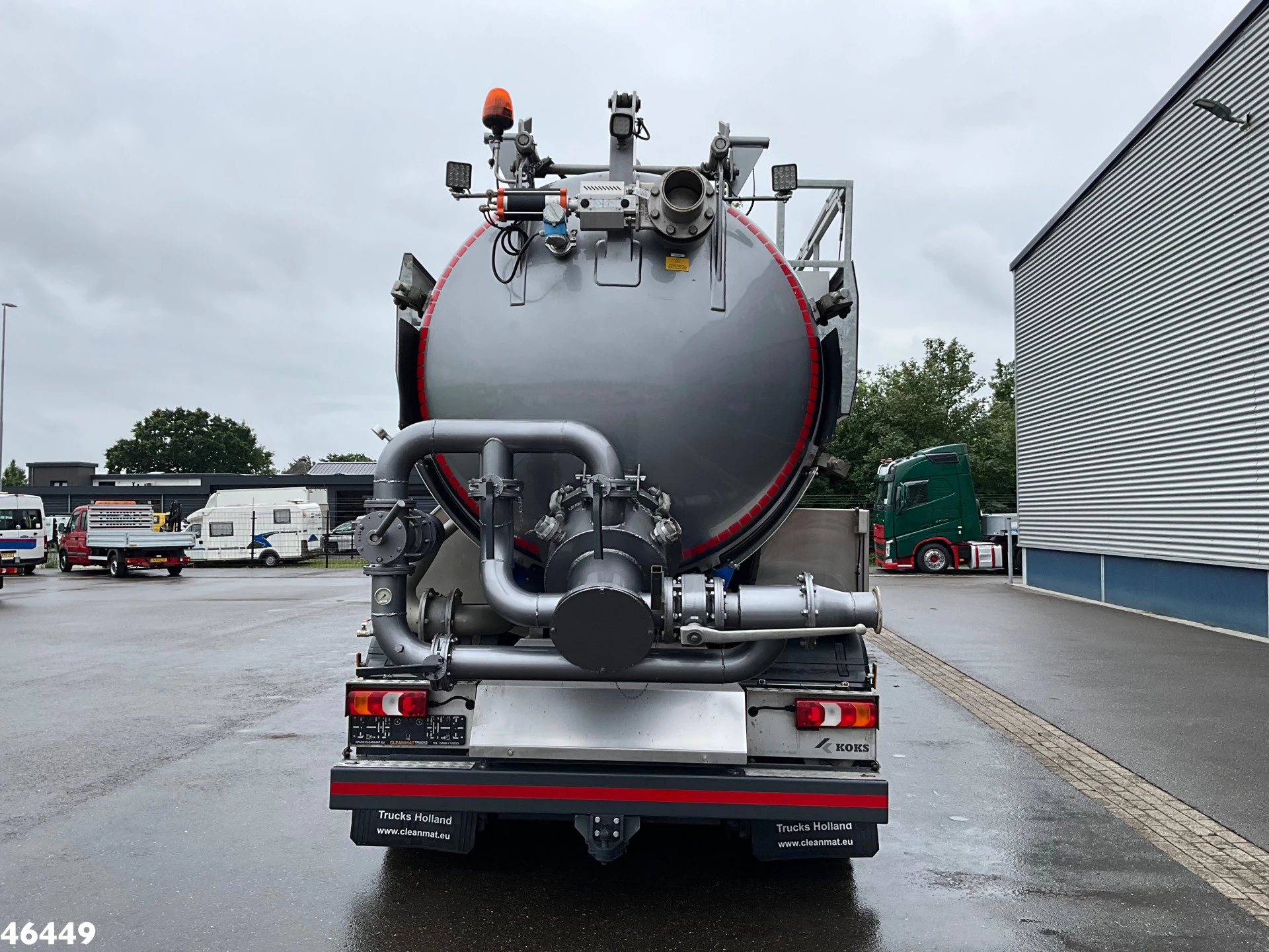 Mercedes-Benz Arocs 2643 6x4 Koks Cyclovac Vacuum Droge stoffen RVS opbouw Just 21.576 km! 2023 immagine 13