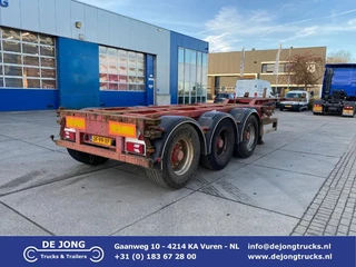 Kromhout N/A 1999 - Container Chassis / 40-45 FT / SAF / 1x Lift Axle изображение 1