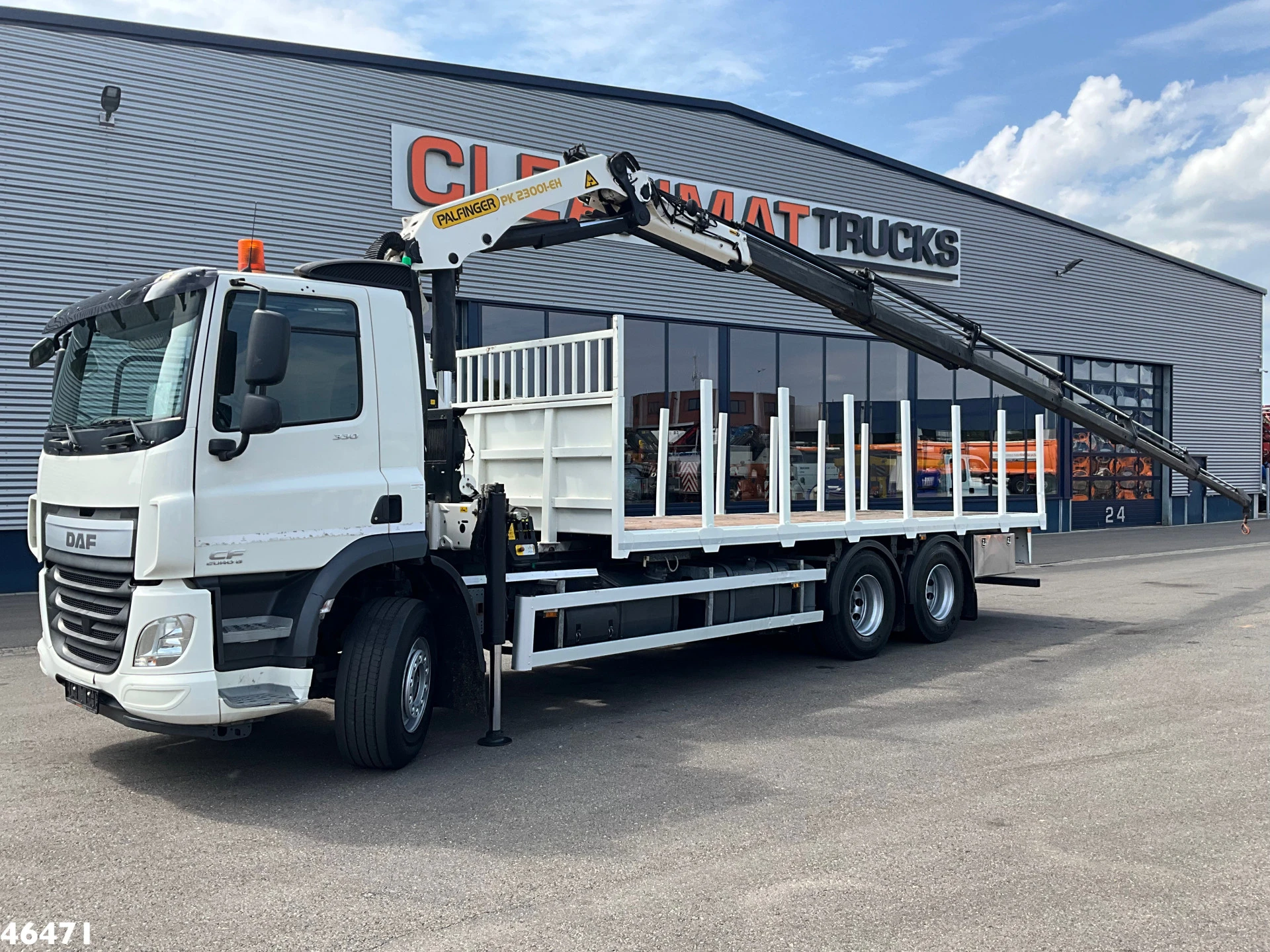 DAF FAS CF 330 Euro 6 Palfinger 23 Tonmeter laadkraan 2015 obrázek 1