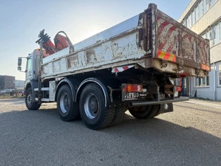 Mercedes-Benz Axor 2633 2008 - 6X4 FULL STEEL TEREX 145.2 + WAF KIPPER image 11