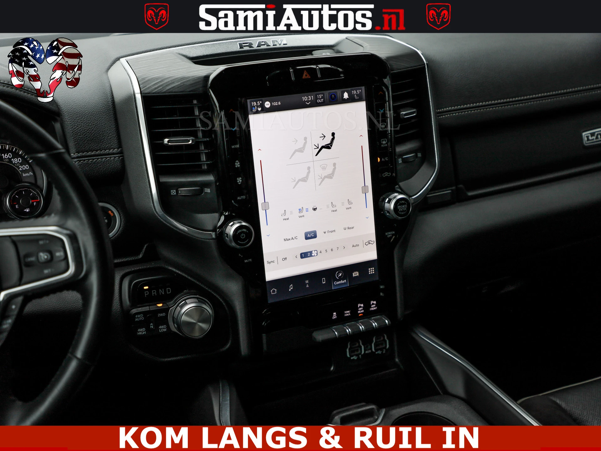 Dodge Ram Pick-Up 2023 - DE DONDER | 5.7 V8 HEMI | BRONZE BREDE WIELEN | WIDE BODY | OPEN UITLAAT KLEP | ZEER DIK | image 21