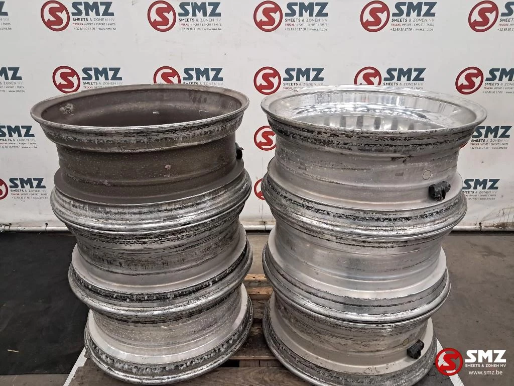 Diversen 2022 - Occ set van 6 22.5x9.00 Alcoa velgen afbeelding 2