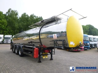 Fruehauf Bitumen tank inox 28 m3 / 1 comp 1990 imagen 2 miniatura