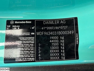 Mercedes-Benz Actros 2018 - 1848 EURO 6, Retarder, PTO, Standairco image 7