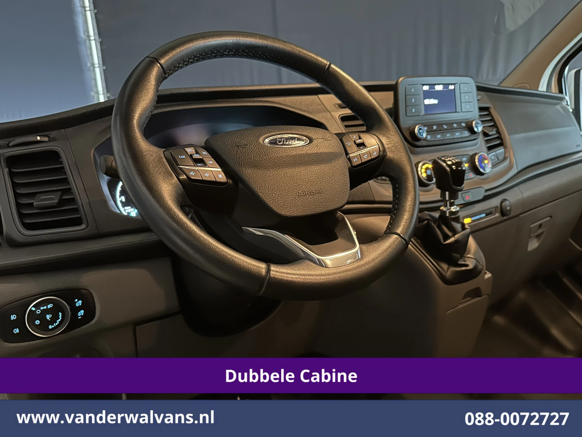 Ford Transit Custom 2021 - 2.0 TDCI 130pk L2H1 Dubbele Cabine Euro6 inrichting | Airco | 5-Zits | Imperiaal | LED | Cruisecontrol imagen 15