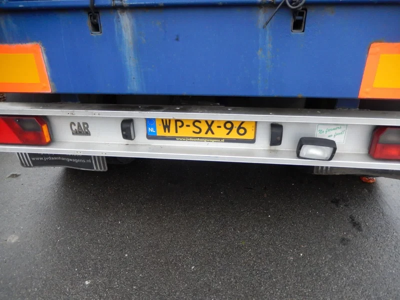 Tracon 2005 - UDEN TA.1010 2 As Vrachtwagen Aanhangwagen Schuifzeil, WP-SX-96 imagem 12