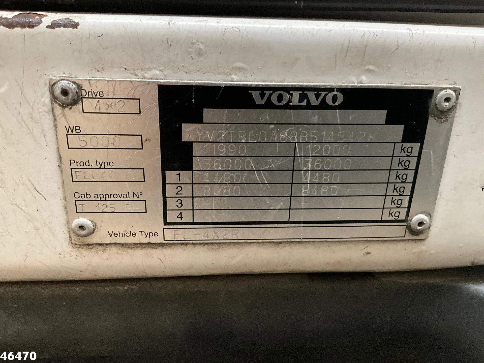 Volvo FL 280 Euro 5 HMF 10 Tonmeter laadkraan 2008 obrázek 27