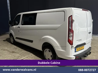 Ford Transit Custom 2023 - 2.0 TDCI 130pk L2H1 Dubbele Cabine Euro6 Airco | 6-Zits | LED | Cruisecontrol | Trekhaak zdjecie 10