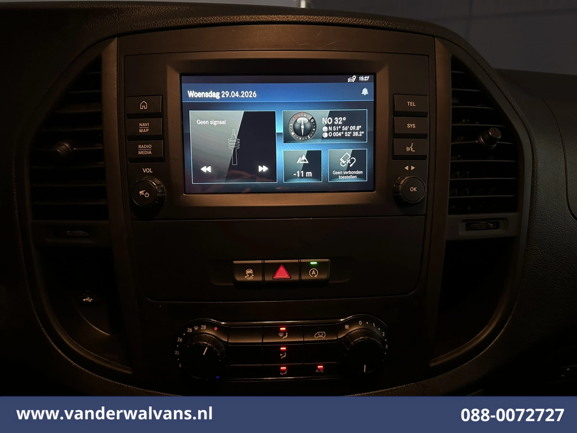 Mercedes-Benz Vito 2023 - 116 CDI 163pk L3H1 Euro6 Airco | Camera | Apple Carplay | Cruisecontrol | Stoelverwarming immagine 15