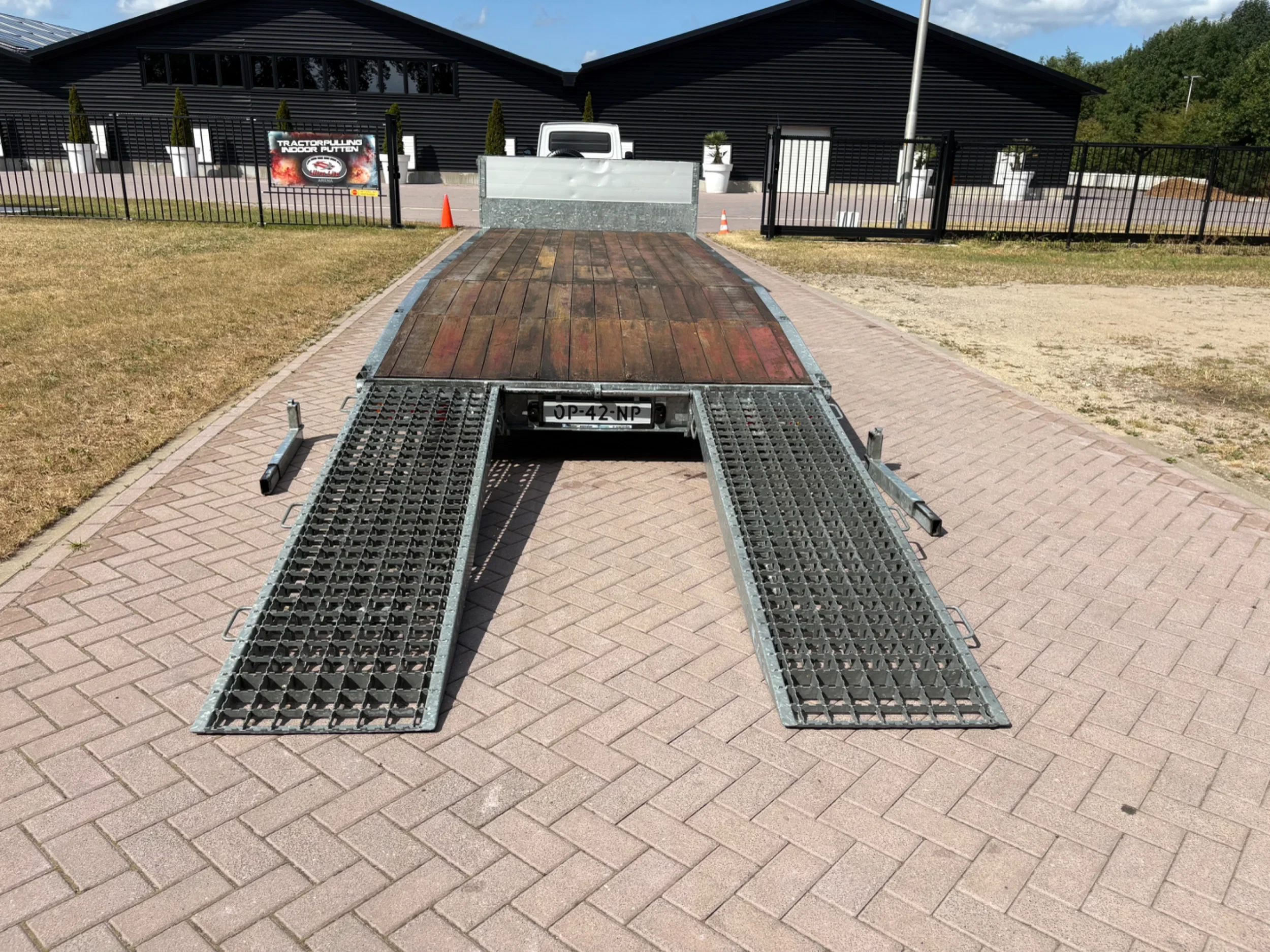 Veldhuizen P45-1 2017 - Be oplegger semi dieplader 5 TON zdjęcie 9