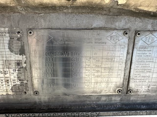 Feldbinder N/A 2000 - FOOD / LEBENSMITTEL / LEVENSMIDDELEN / 29..500L / 1-COMP / PUMP / DISCBRAKES / LIFTAXLE / ALCOA bild 59
