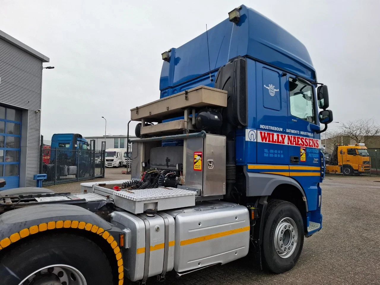DAF XF 106.510 2017 - / INTARDER / TECHNICAL 60 TON / 2XBIG AXLE / FULL-STEEL / ONLY:314272 KM / SMART TACHO / LWDS / FRIDGE / MANUAL / EURO-6 / 2017 afbeelding 9