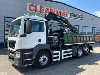 MAN TGS 2015 - 26.360 Euro 6 Hiab 18 Tonmeter laadkraan Just 115.075 km! afbeelding 2 miniatuur