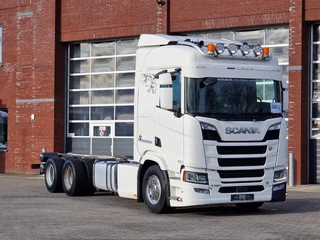 Scania R 2019 - R580 V8 NGS 6x4 chassis - Retarder - 4.75 WB - Full air - Leather - Led - Navi te koop
