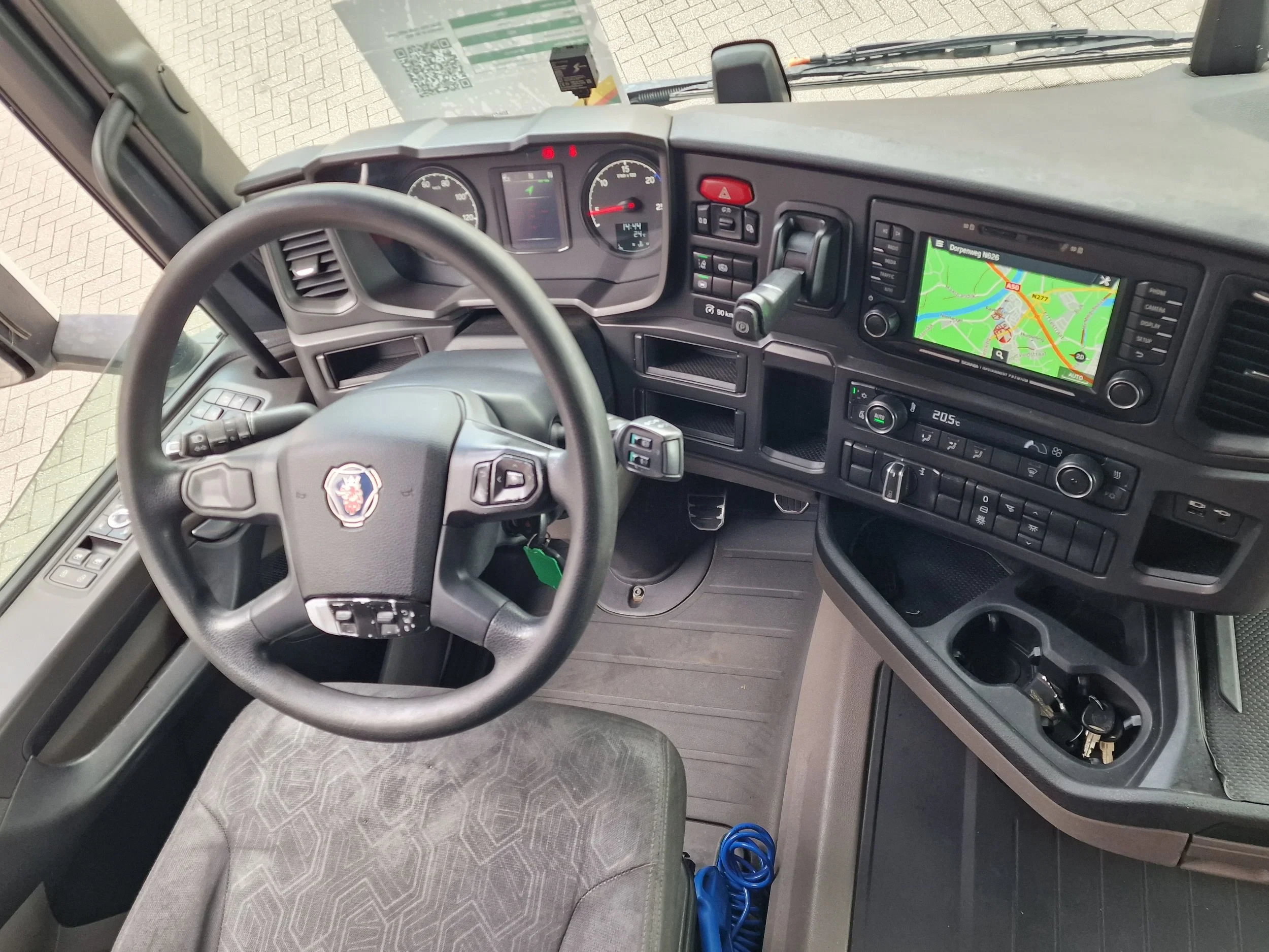 Scania R 2019 - R520 V8 NGS retarder - steel / air - navi - fridge afbeelding 12