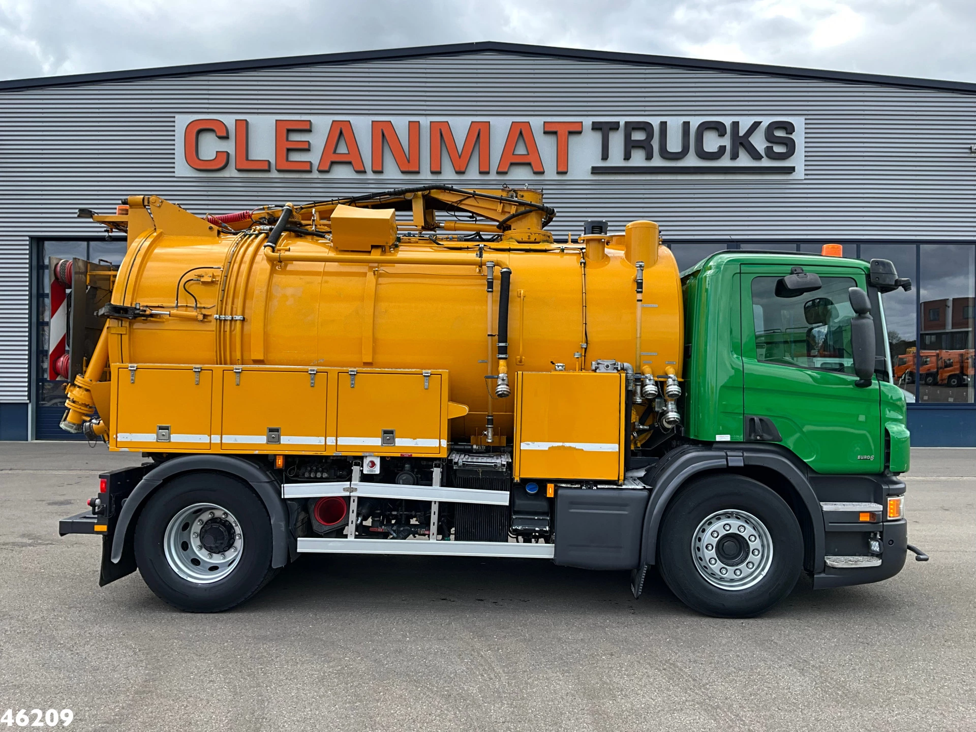 Scania P 2013 - 320 Euro 6 Bekker LaGram 8m³ kolkenzuiger immagine 6