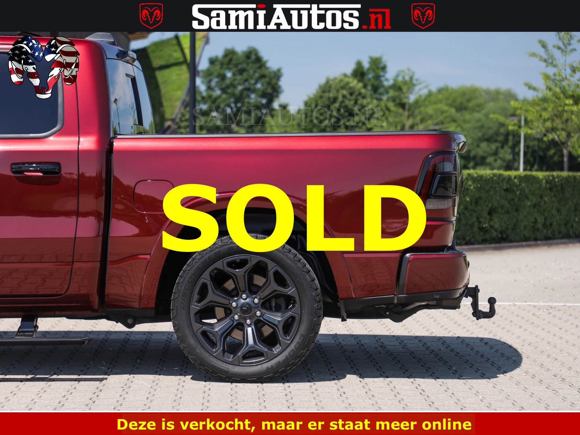 Dodge Ram Pick-Up 2024 - DELMONICO | LIMITED NIGHT 5.7 V8 | BOM VOL | HUD | LUCHTVERING | MEEST LUXE DUBBELE CABINE | 5 PERSOONS | obrázek 31