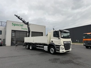 DAF CF 480 2019 - DAF CF 480 6x2 / Euro 6 / HIAB X-HiDuo 228 ES-4 / Open laadbak te koop