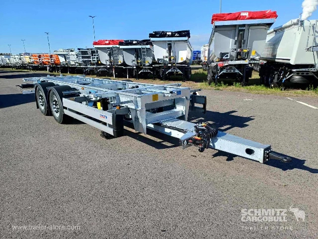 Schmitz Cargobull Zentralachsanhänger Wechselfahrgestell Standard afbeelding 1